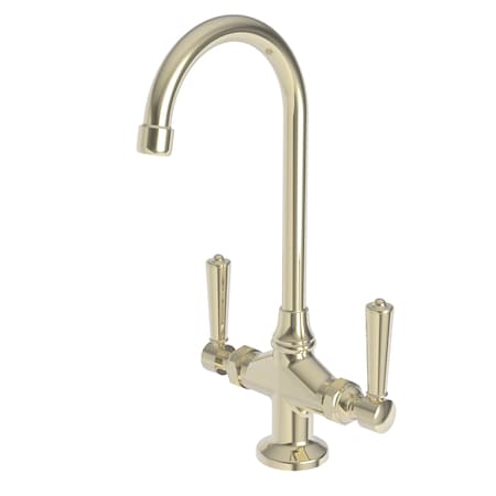 Newport Brass Prep/Bar Faucet in French Gold (Pvd) 1208-24A
